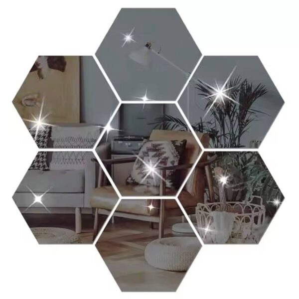 7 Pcs 3D Mirror