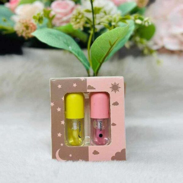 2 Pcs Derol lip oil set