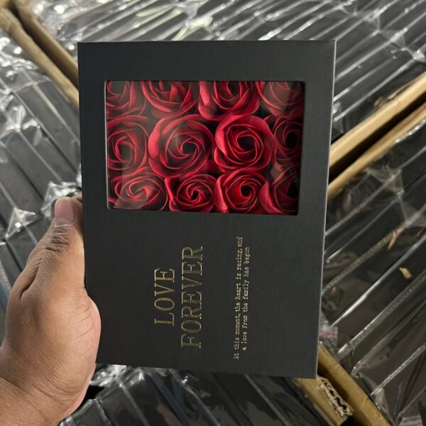 Wish pearl and rose gift box (with water)