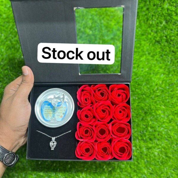 Double layer magnetic love couple Braclet