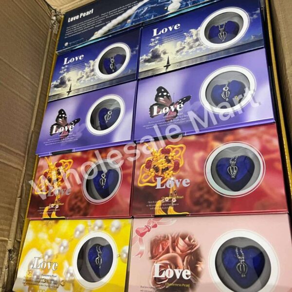 Oyster love pearl necklace box