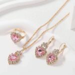 Love Pink Nacklace Set