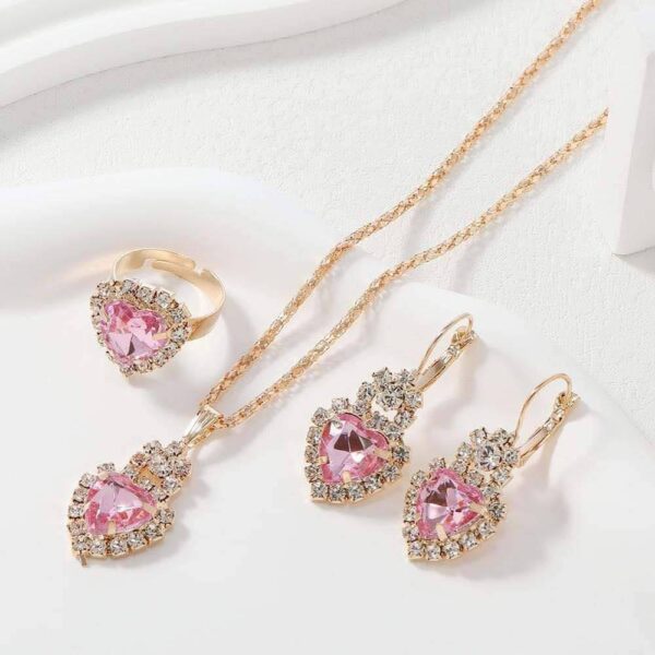 Love Pink Nacklace Set