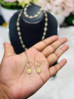 Daisy Flower Nacklace Set - Image 2