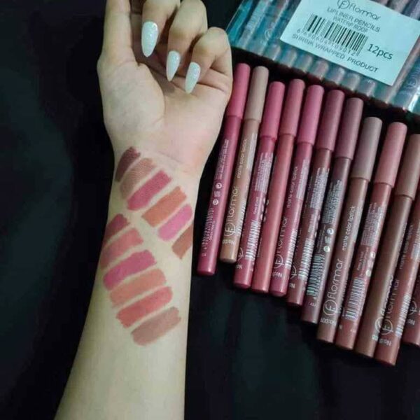 Flormar 12 pcs wooden pencil set