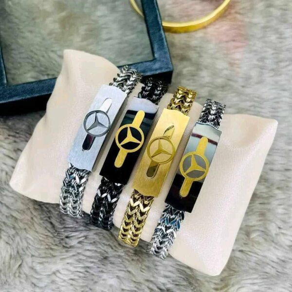 Man's benz titanium Braclet