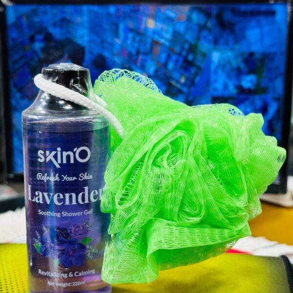 Skin’O Shower Gel With Loofah