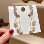 3 Pearl Earrings