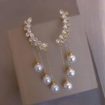 3 Pearl Earrings - Image 2