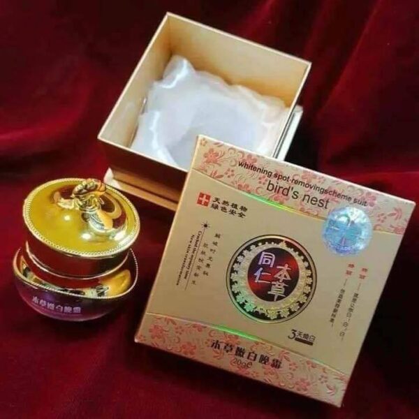 Jiaoli birds nest whitening spot removing night cream